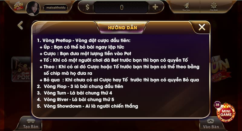 Đk thắng poker